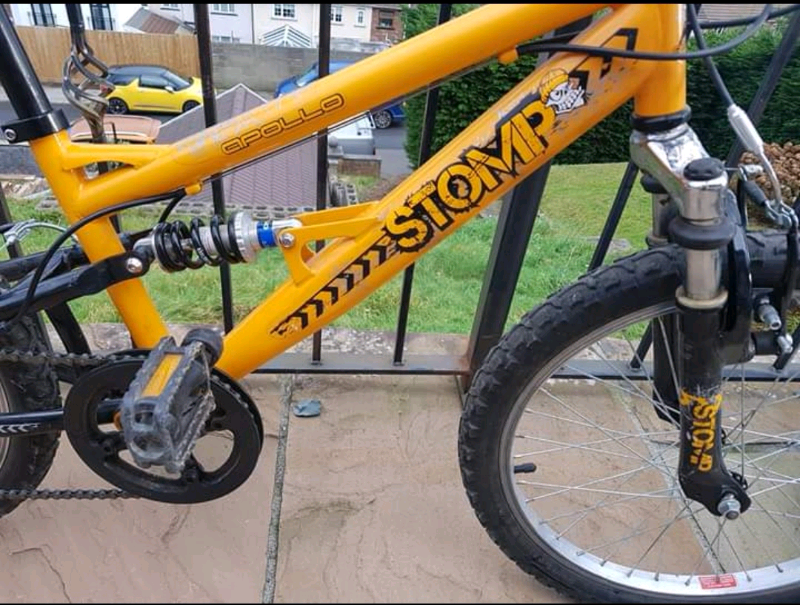 halfords orange bike